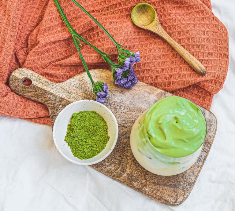 Vegan Matcha Dalgona Recipe Whipped Matcha Latte 8394