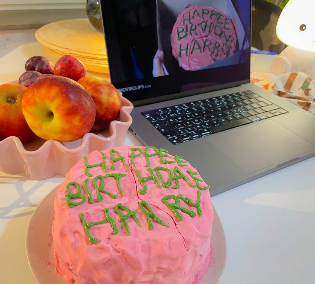 Harry Potter Birthday Ice Cream Cake One Happy Avo